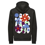 Sweat Noir Homme Only & Sons Flower vue 2