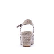 Sandales compensées beige femmes Tommy Hilfiger vue 3