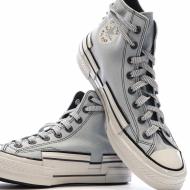 Baskets Bleu Homme Converse Chuck 70 Hacked vue 7