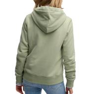 Sweat Vert Femme Superdry Essential Logo Ziphood Hb vue 2