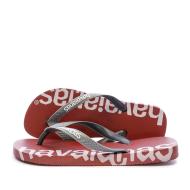 Tongs Rouge Mixte Havaianas 4145727 pas cher