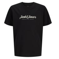Camiseta negra para niño Jack & Jones Montauk Tipo Front barato