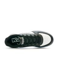 Baskets Noir/Blanc Garçon KAPPA Malone Lace vue 4
