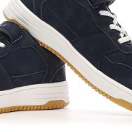 Baskets Marines/Blanches Garçon Kappa Falcon vue 7