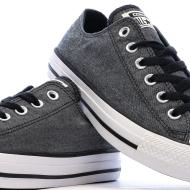 Baskets All Star Gris Jeans Mixte Converse Ctas Ox vue 7