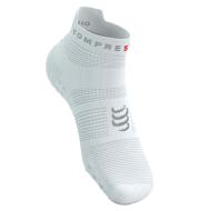 Paire de Chaussettes Blanches Homme Compressport Pro Racing vue 2