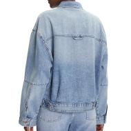 Veste en Jean Bleu Femme Calvin Klein Jeans Denim Jacket vue 2