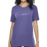 T-shirt Mauve Femme Calvin Klein pas cher