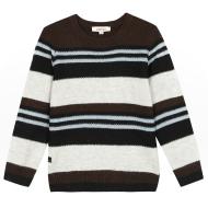 Pull Enfant Marron Blanc Catimini 18084 pas cher