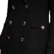Manteau Noir Femme Morgan Fabi vue 3