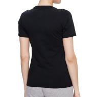 T-shirt Noir Femme Converse Sneaker vue 2