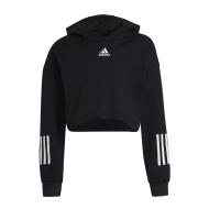 Sweat à Capuche Noir Fille Adidas Hoodie pas cher