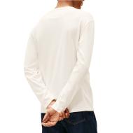 T-Shirt Ecru Homme Tommy Hilfiger Badge vue 2