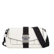 Sac à bandoulière Blanc Femme Tommy Hilfiger Utility pas cher