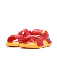 Sandales Rouges/Jaunes Adidas Altaswim Mickey vue 6