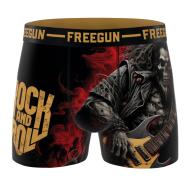 Boxer Noir Garçon Freegun Monstre pas cher