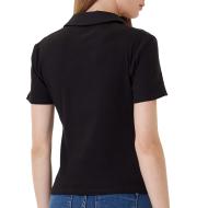 Polo Noir Femme Morgan DPOLLA vue 2