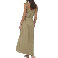 Robe Taupe Femme JDY Liva Life vue 2
