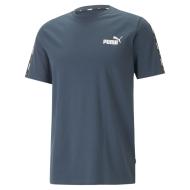 T-shirt Marine Homme Puma Tape Tee