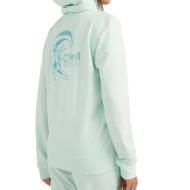 Sweat Zippé à capuche Vert D'Eau Femme O'Neill Circle Surfer vue 2