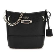 Sac à Bandoulière Noir Femme Guess Silvye pas cher