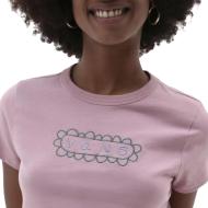 T-shirt Rose Femme Vans Lange Mini vue 3