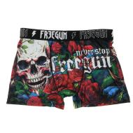 Boxer Multicolores Homme Freegun Vines and Roses pas cher