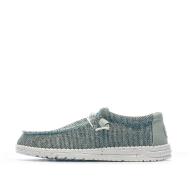 Chaussures Gris/Bleu Homme Hey Dude Wally So pas cher