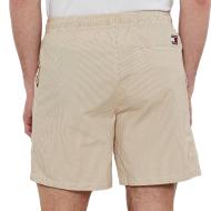 Short Beige Homme Tommy Jeans Seersucker vue 2