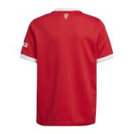Manchester United Maillot Réplica Domicile Junior Adidas 21/22 vue 2