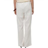 Pantalon Toile Blanc Femme Vero Moda Viola vue 2