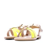 Sandales Jaune/Rose Gold Fille Beppi vue 6