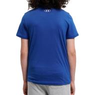 T-shirt Bleu Roi Garçon Under Armour Sportstyle Logo s vue 2