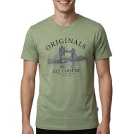 T-Shirt Kaki Homme Lee Cooper LCN820