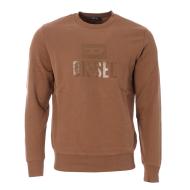 Sweat Marron Homme Diesel Felpas pas cher