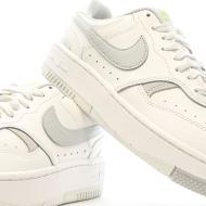 Baskets Blanches/Bleu Femme Nike Gamma vue 7