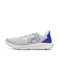 Chaussures de running Gris/Bleu Homme Under Armour Charged pas cher