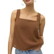 Top Marron Femme Vero Moda Kita
