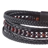 Bracelet Noir Homme Geographical Norway 315043 vue 3