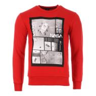 Sweat Rouge Homme Nasa MARS06S