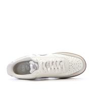 Baskets Blanches/Grises Homme Nike Court Vision vue 4