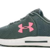 Chaussures de running Gris/Rose Femme Under Armour Charged vue 7