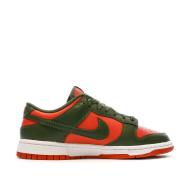 Baskets Kaki/Rouge Homme Nike Dunk Low Retro vue 2