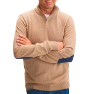 Pull Beige Homme TBS Pull MALIK