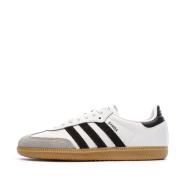 White/Brown Unisex Adidas Samba OG Trainers affordable