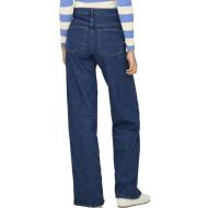 Jean Droit Bleu Foncé Femme Only Sanna vue 2