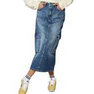 Jeansrock Blau Damen Kaporal BIKAH günstig