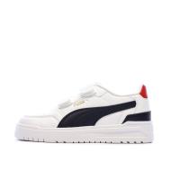 Baskets Blanches/Noires Garçon Puma 403740 pas cher
