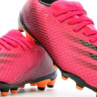 Chaussures de Football Rose Garçon Adidas X Ghosted.3 vue 7