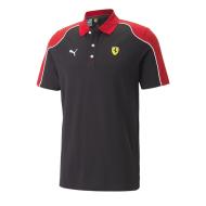 Polo Noir Homme Puma Scuderia Ferrari Race pas cher